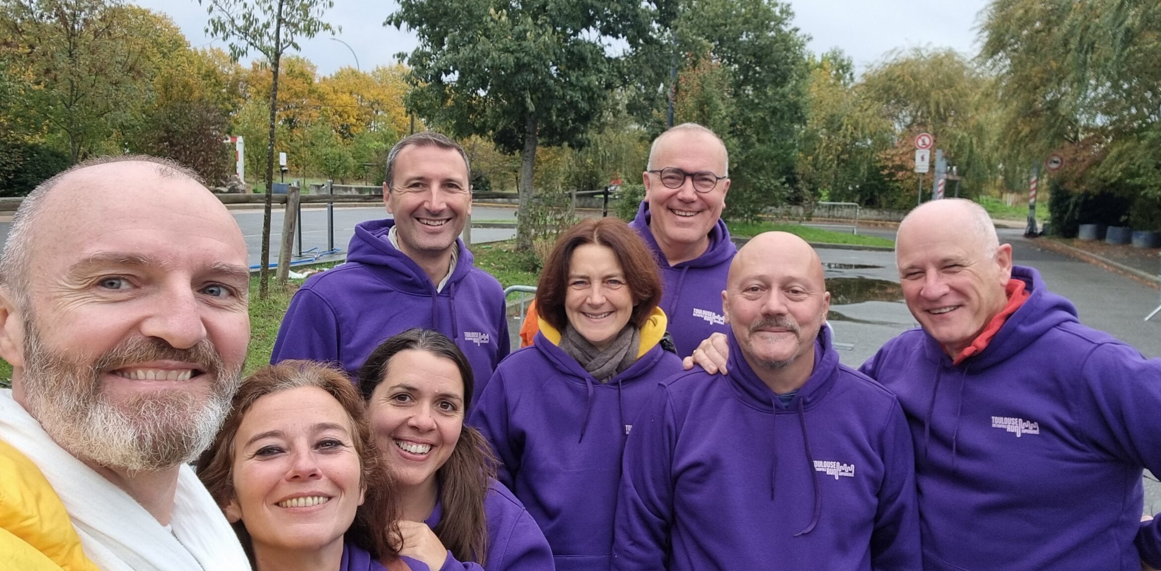 Engagement, solidarité et énergie partagée : le Rotary Club Toulouse Terre d’Envol au cœur du Marathon Toulouse Métropole 2025