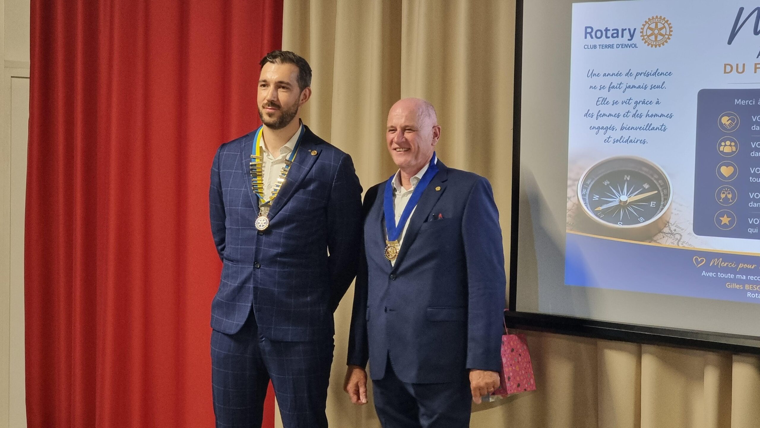 Passation de Pouvoir au Rotary Club Toulouse Terre d’Envol : Une Cérémonie de Transmission et d’Engagement